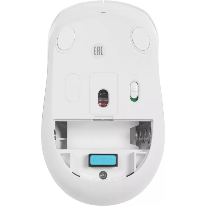 Мышь A4Tech Fstyler FG10 белый/серый оптическая 2000dpi беспров. USB 3but (FG10 WHITE)