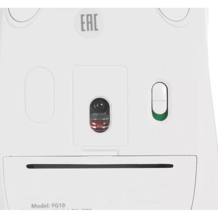Мышь A4Tech Fstyler FG10 белый/серый оптическая 2000dpi беспров. USB 3but (FG10 WHITE)