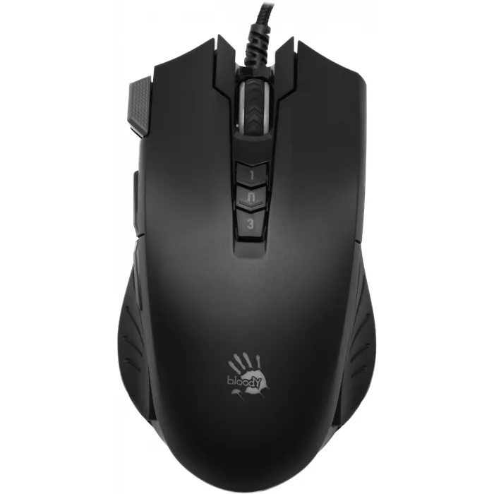 Мышь A4Tech Bloody V9M черный оптическая 6200dpi USB 9but