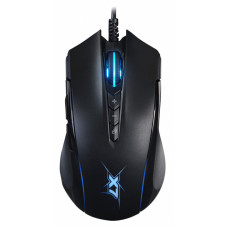 Мышь A4Tech X89 черный оптическая 2400dpi USB 8but (X89 (BLACK))