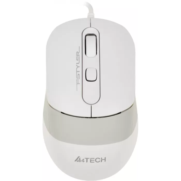Мышь A4Tech Fstyler FM10 белый/серый оптическая 1600dpi USB 4but (FM10 WHITE)