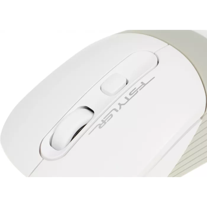 Мышь A4Tech Fstyler FM10 белый/серый оптическая 1600dpi USB 4but (FM10 WHITE)