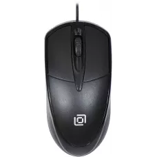 Мышь Оклик 125M черный оптическая 1200dpi USB 3but (1175317)