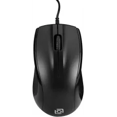 Мышь Оклик 185V2 черный оптическая 1200dpi USB для ноутбука 3but (1185962)