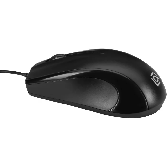 Мышь Оклик 185V2 черный оптическая 1200dpi USB для ноутбука 3but (1185962)