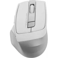 Мышь A4Tech Fstyler FG35 серебристый/белый оптическая 2000dpi беспров. USB 6but (FG35 SILVER)