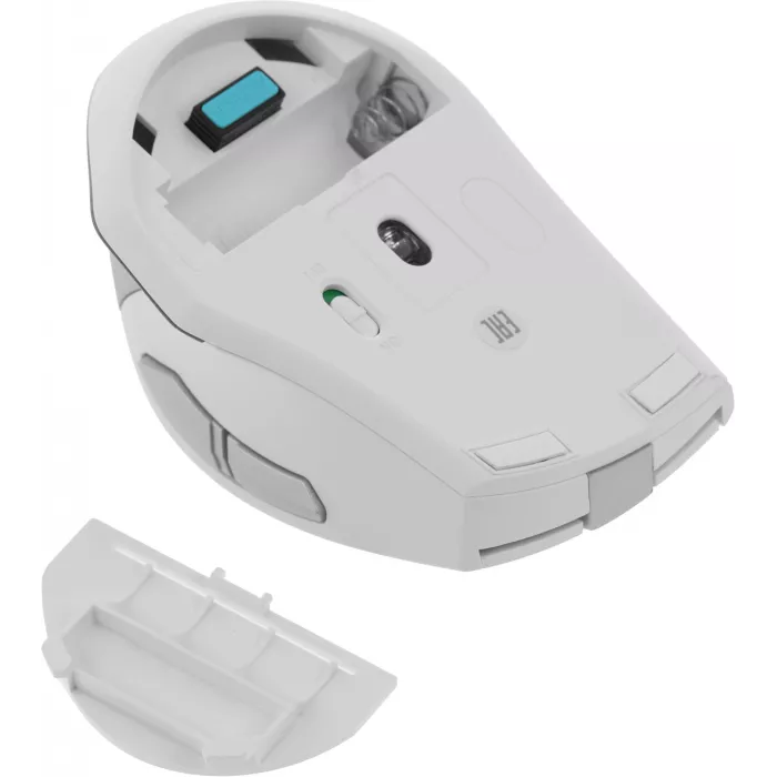 Мышь A4Tech Fstyler FG35 серебристый/белый оптическая 2000dpi беспров. USB 6but (FG35 SILVER)