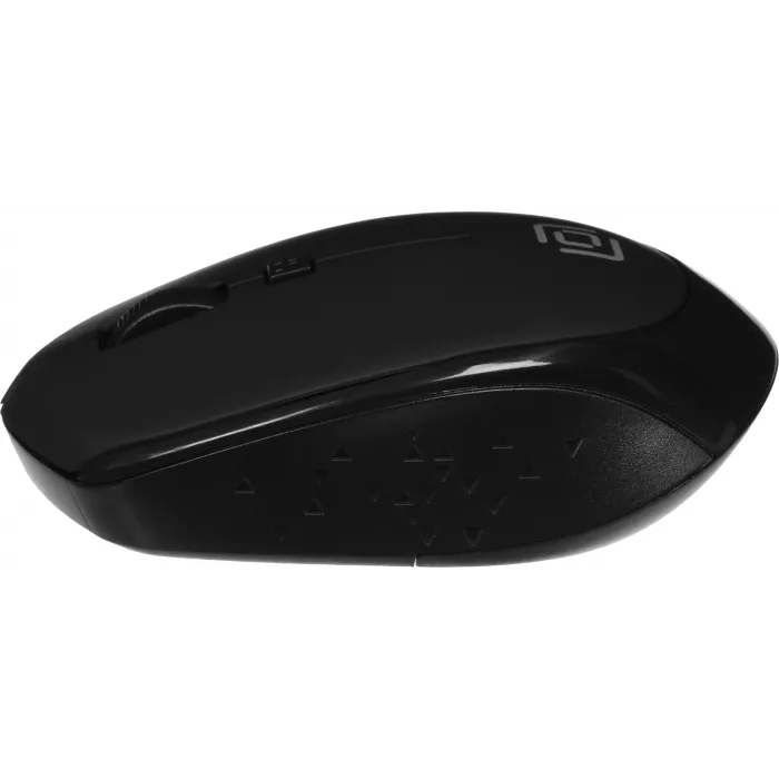 Мышь Оклик 488MW черный оптическая 1600dpi беспров. USB для ноутбука 4but (1196560)
