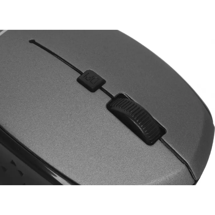 Мышь Оклик 488MW черный/серый оптическая 1600dpi беспров. USB для ноутбука 4but (1196571)