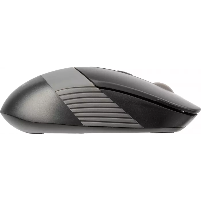 Мышь A4Tech Fstyler FG10S черный/серый оптическая 2000dpi silent беспров. USB для ноутбука 4but (FG10S GREY)