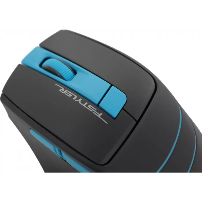 Мышь A4Tech Fstyler FG30S серый/синий оптическая 2000dpi silent беспров. USB 5but (FG30S BLUE)