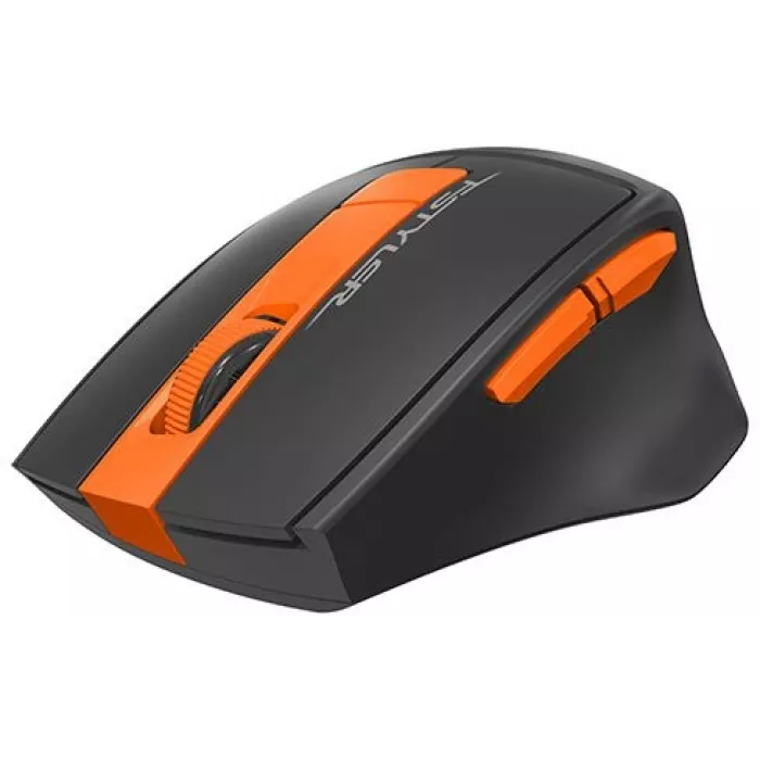 Мышь A4Tech Fstyler FG30S серый/оранжевый оптическая 2000dpi silent беспров. USB 6but (FG30S ORANGE)