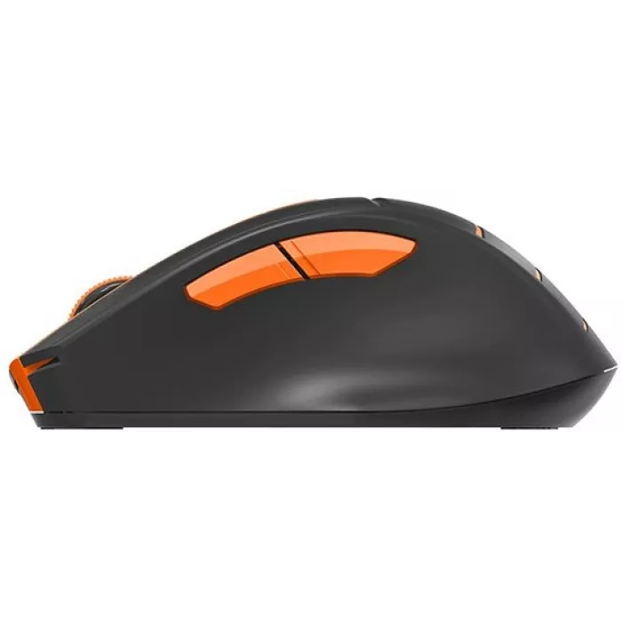 Мышь A4Tech Fstyler FG30S серый/оранжевый оптическая 2000dpi silent беспров. USB 6but (FG30S ORANGE)