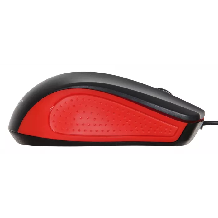 Мышь Acer OMW012 черный/красный оптическая 1200dpi USB 3but (ZL.MCEEE.003)