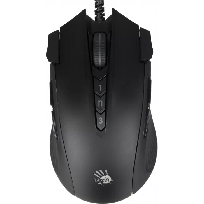 Мышь A4Tech Bloody J90s черный оптическая 8000dpi USB 12but (J90S BLACK ACTIVATED)