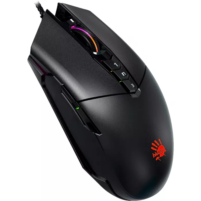 Мышь A4Tech Bloody P91s черный оптическая 8000dpi USB 8but (P91S BLACK ACTIVATED)