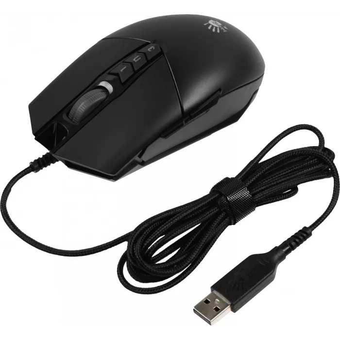 Мышь A4Tech Bloody P91s черный оптическая 8000dpi USB 8but (P91S BLACK ACTIVATED)