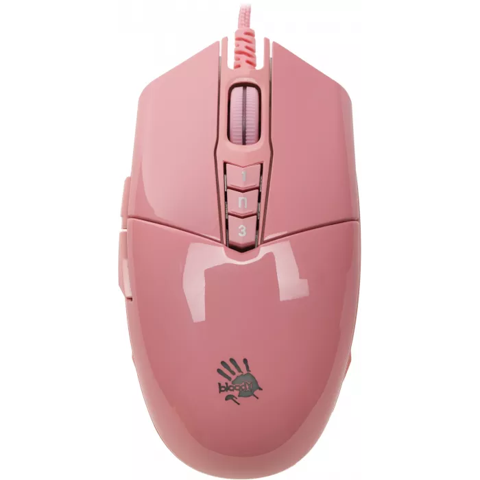 Мышь A4Tech Bloody P91s розовый оптическая 8000dpi USB 8but (P91S PINK ACTIVATED)