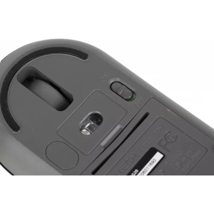 Мышь A4Tech Fstyler FG20 серый оптическая 2000dpi беспров. USB для ноутбука 4but (FG20 GREY)