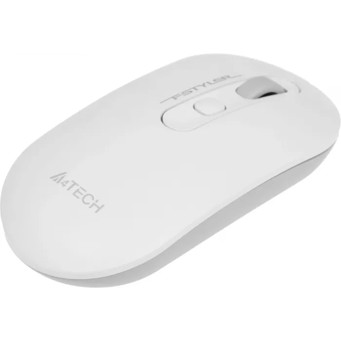 Мышь A4Tech Fstyler FG20 белый оптическая 2000dpi беспров. USB для ноутбука 4but (FG20 WHITE)