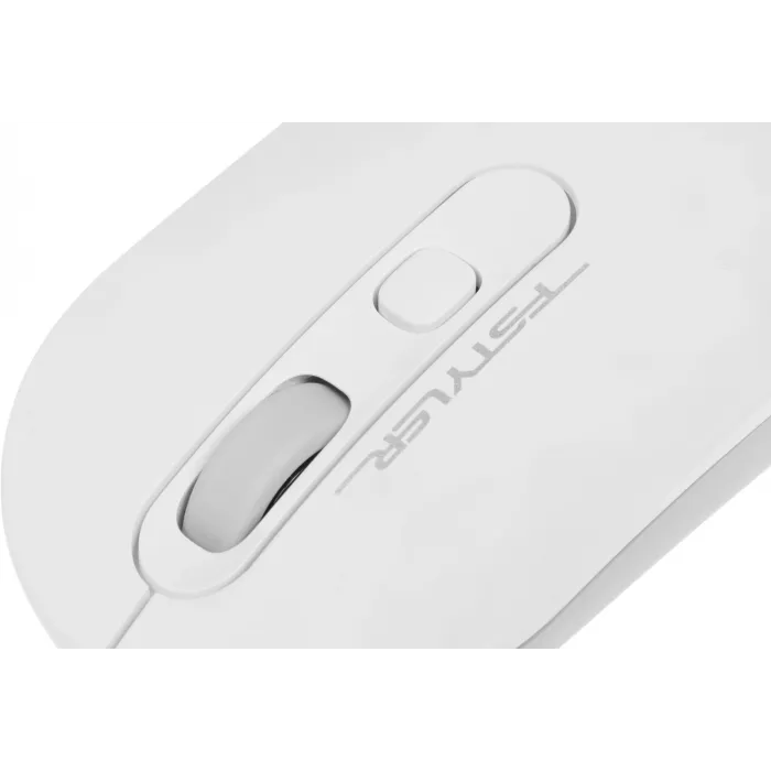 Мышь A4Tech Fstyler FG20 белый оптическая 2000dpi беспров. USB для ноутбука 4but (FG20 WHITE)