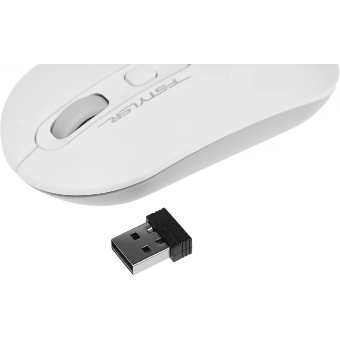 Мышь A4Tech Fstyler FG20 белый оптическая 2000dpi беспров. USB для ноутбука 4but (FG20 WHITE)
