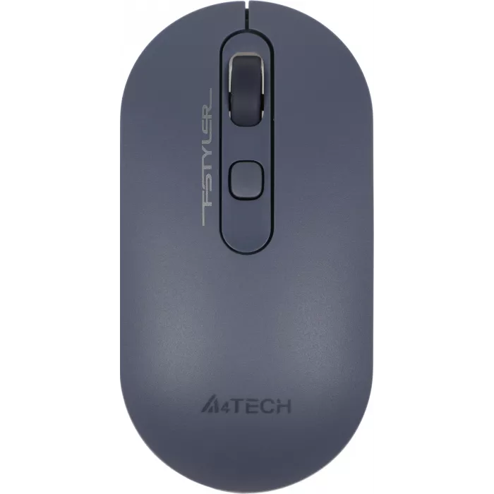 Мышь A4Tech Fstyler FG20 пепельный/синий оптическая 2000dpi беспров. USB для ноутбука 4but (FG20 ASH BLUE)