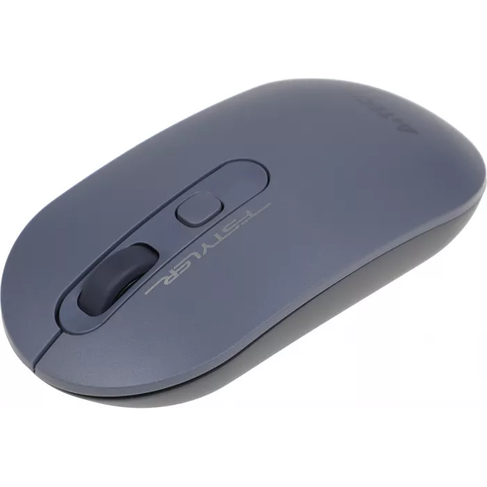 Мышь A4Tech Fstyler FG20 пепельный/синий оптическая 2000dpi беспров. USB для ноутбука 4but (FG20 ASH BLUE)