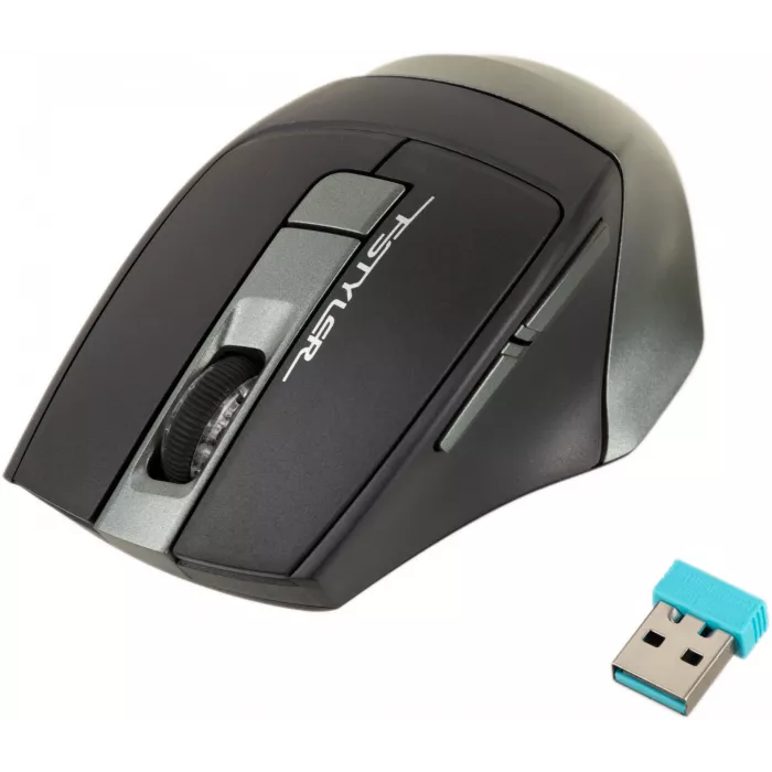 Мышь A4Tech Fstyler FB35 зеленый/черный оптическая 2000dpi беспров. BT/Radio USB для ноутбука 6but (FB35 MIDLIGHT GREEN)