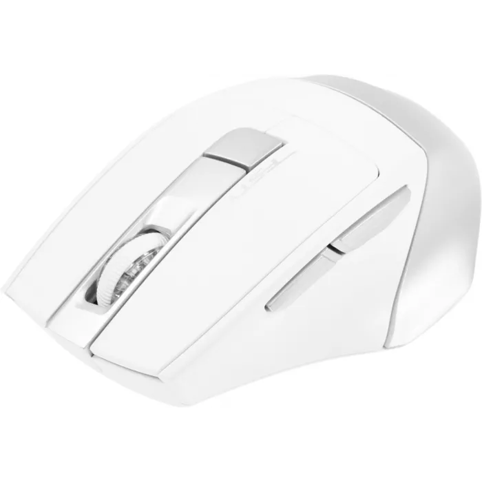 Мышь A4Tech Fstyler FB35 белый/серый оптическая 2000dpi беспров. BT/Radio USB для ноутбука 6but (FB35 ICY WHITE)