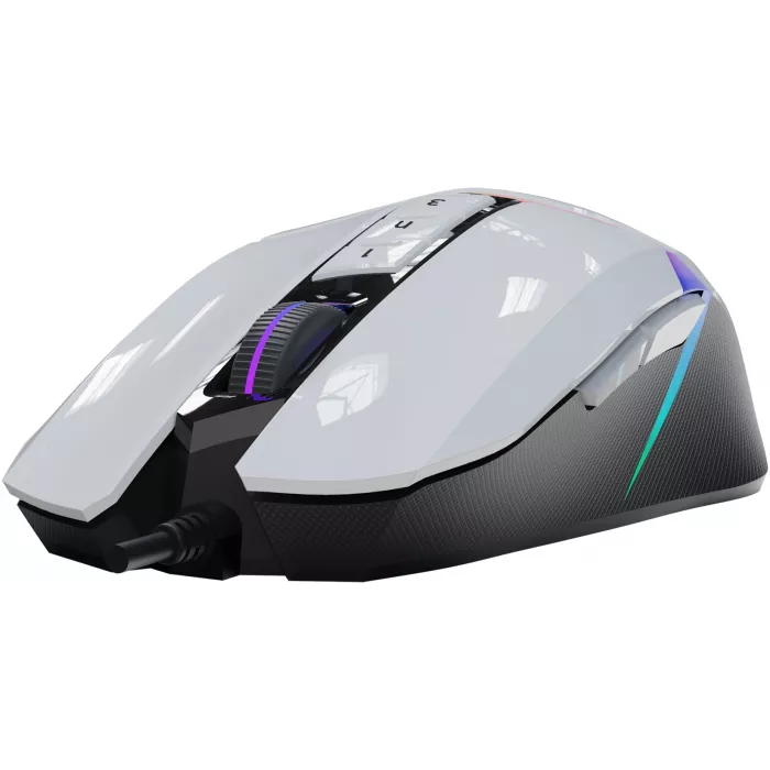 Мышь A4Tech Bloody W60 Max белый оптическая 10000dpi USB 10but (W60 MAX (PANDA WHITE))