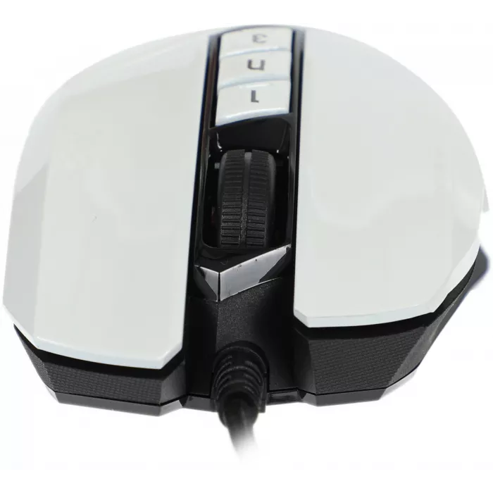 Мышь A4Tech Bloody W60 Max белый оптическая 10000dpi USB 10but (W60 MAX (PANDA WHITE))