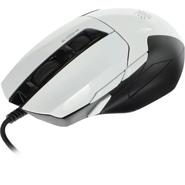 Мышь A4Tech Bloody W70 Max белый/черный оптическая 10000dpi USB 10but (W70 MAX (PANDA WHITE))