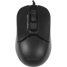 Мышь A4Tech Fstyler FM12 черный оптическая 1200dpi USB 3but (FM12 BLACK)