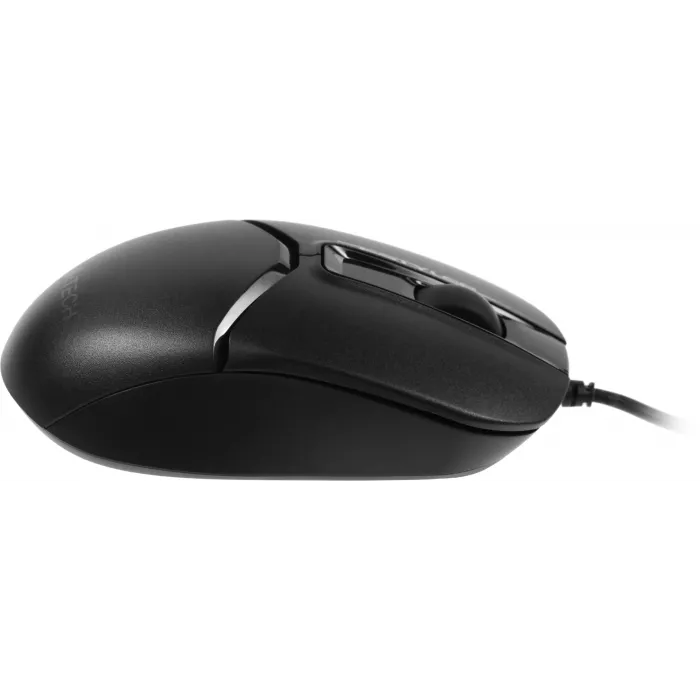 Мышь A4Tech Fstyler FM12S черный оптическая 1200dpi silent USB 3but (FM12S BLACK)