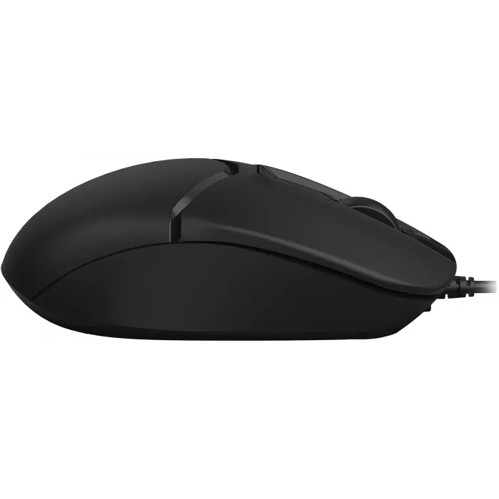 Мышь A4Tech Fstyler FM12S черный оптическая 1200dpi silent USB 3but (FM12S BLACK)