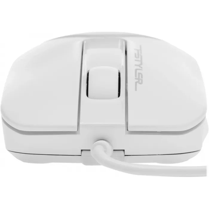 Мышь A4Tech Fstyler FM12S белый оптическая 1200dpi silent USB 3but (FM12S WHITE)