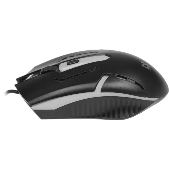 Мышь Defender Hit MB-601 черный оптическая 1200dpi USB 3but (52601)