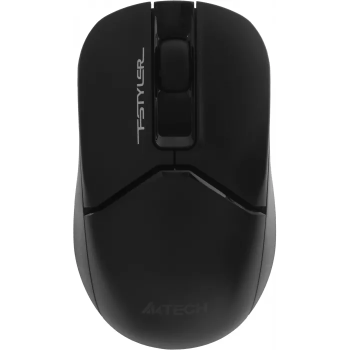 Мышь A4Tech Fstyler FG12 черный оптическая 1200dpi беспров. USB 3but (FG12 BLACK)