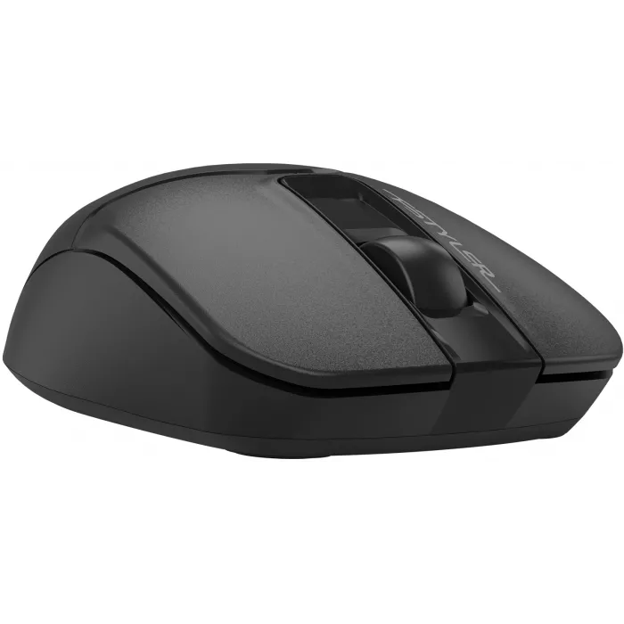 Мышь A4Tech Fstyler FG12S черный оптическая 1200dpi silent беспров. USB 3but (FG12S BLACK)