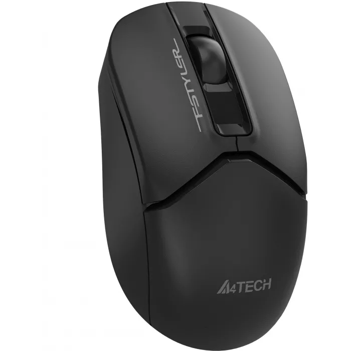 Мышь A4Tech Fstyler FG12S черный оптическая 1200dpi silent беспров. USB 3but (FG12S BLACK)