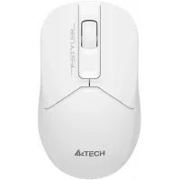 Мышь A4Tech Fstyler FG12S белый оптическая 1200dpi silent беспров. USB 3but