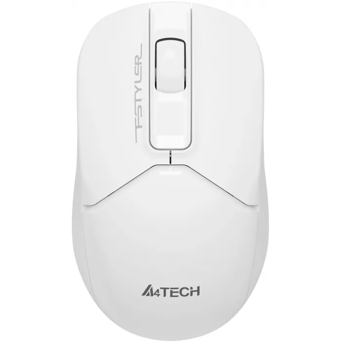 Мышь A4Tech Fstyler FG12S белый оптическая 1200dpi silent беспров. USB 3but