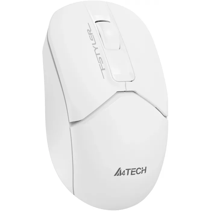 Мышь A4Tech Fstyler FG12S белый оптическая 1200dpi silent беспров. USB 3but