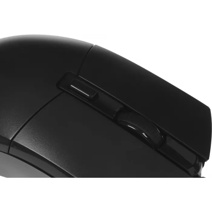 Мышь Оклик 207M черный оптическая 2400dpi USB 4but (1474598)