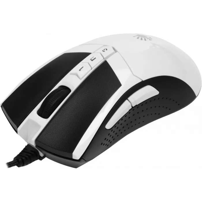 Мышь A4Tech Bloody W90 Max белый/черный оптическая 10000dpi USB 10but (W90 MAX PANDA)