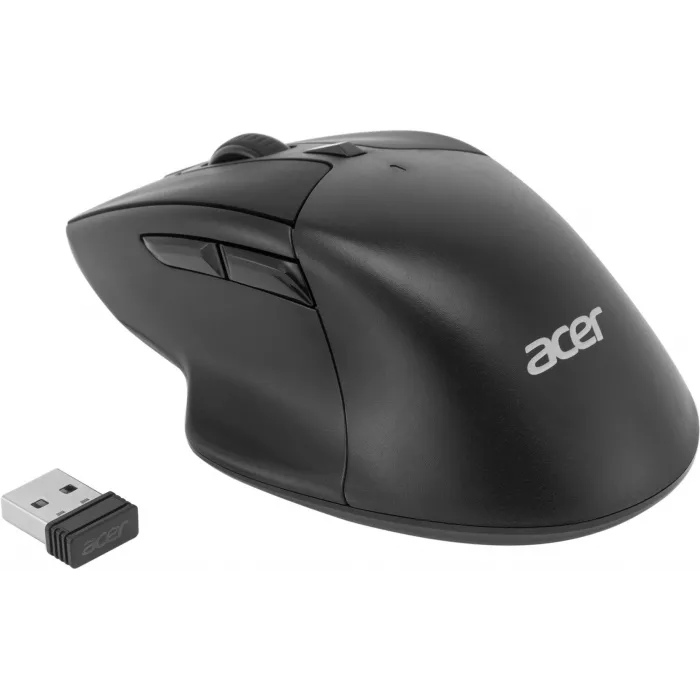 Мышь Acer OMR150 черный оптическая 1600dpi беспров. USB 6but (ZL.MCEEE.00K)
