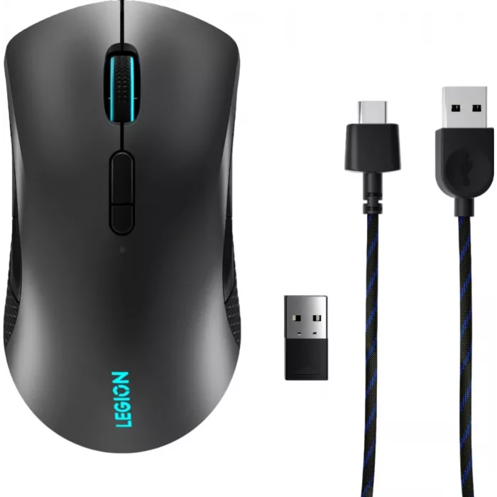 Мышь Lenovo Legion M600 черный оптическая 16000dpi беспров. BT/Radio USB 9but (GY50X79385)