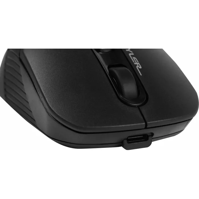 Мышь A4Tech Fstyler FB10C черный оптическая 2000dpi беспров. BT/Radio USB 4but (FB10C STONE BLACK)
