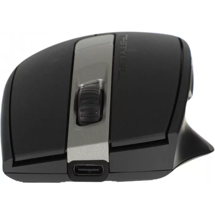 Мышь A4Tech Fstyler FB35C серый/черный оптическая 2000dpi беспров. BT/Radio USB 6but (FB35C SMOKY GREY)